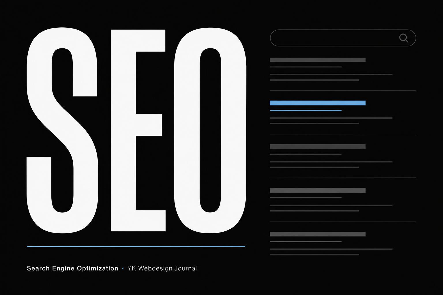 SEO — Search Engine Optimization Cover